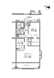 コーポレート竹の塚五丁目の物件間取画像